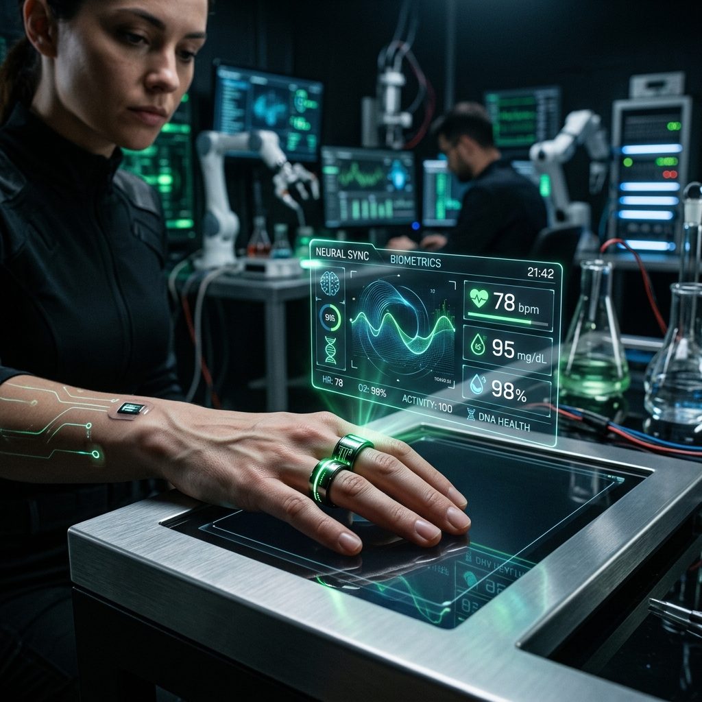 Monitoramento de métricas metabólicas em biohacking